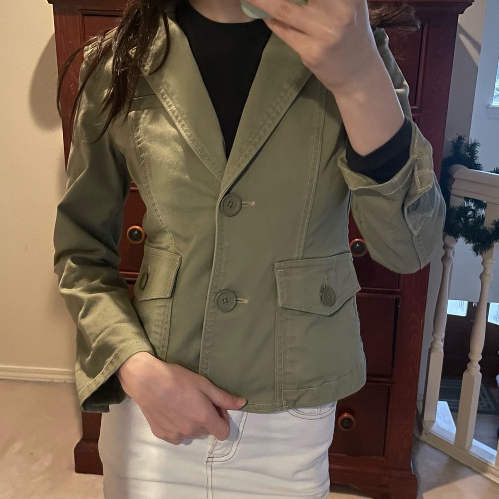 GAP Women's Sage Green Blazer